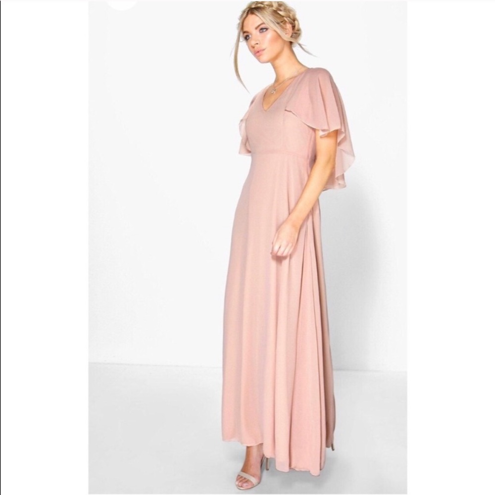 Boohoo Blush Dress